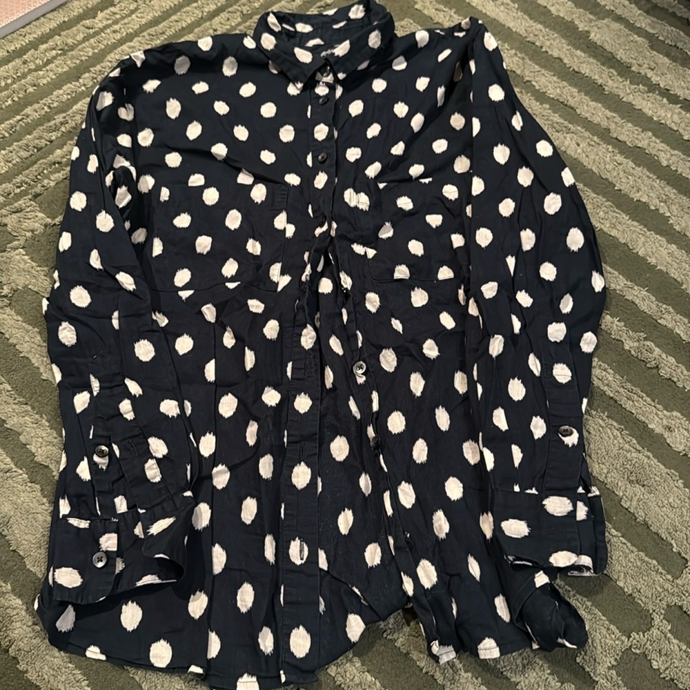 Madewell Button Up Top Size XXS
